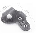 thumbnail image 2 of Motorcycle Gear Lever Cushion Protector Motorcycle Shoe PU Leather Boot Protector（dark brown), 2 of 5