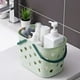 thumbnail image 2 of Cesta de almacenamiento de plástico portátil para ducha Caddy con caja organizadora con asa para baño, despensa, cocina, dormitorio universitario, garaje Vhermosa Cajas Organizadoras, 2 of 6