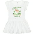 thumbnail image 3 of Inktastic Vintage Adventure is Calling and I Must Go with Moose Girls Baby Dress, 3 of 5