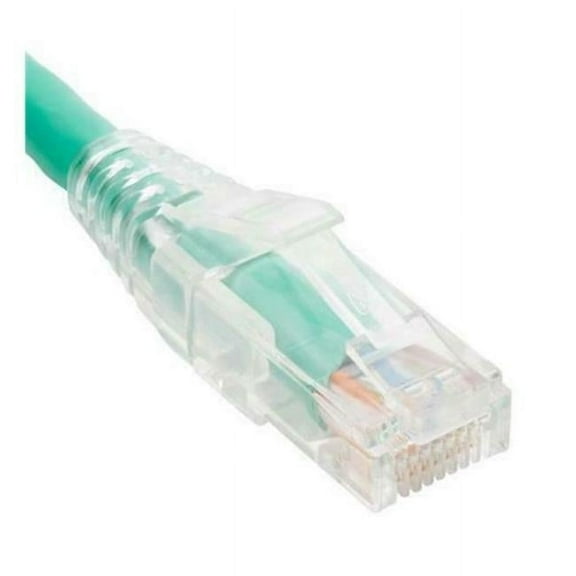 ICC ICC-ICPCSP03GN 3 ft. CAT5E Clear Boot Patch Cord, Green
