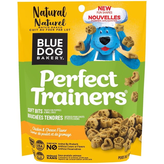 Blue Dog Bakery Perfect Trainers Chicken & Cheese Crunchy Training Dog Treats