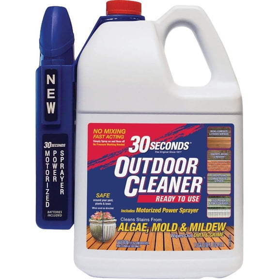 30 SECONDS Power Sprayer Surface Cleaners, 166.4 Fluid Ounce