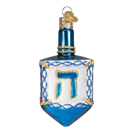 Plastic Dreidel - Old World Christmas 44083 Dreidel Ornament