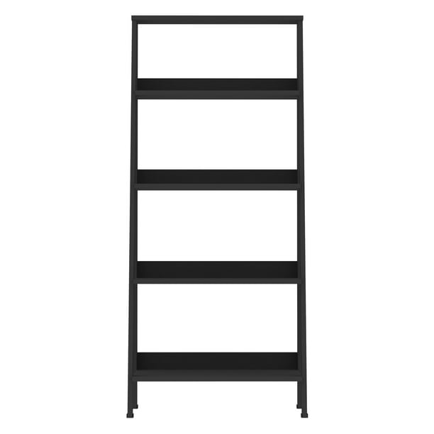 Walker Edison Wood Ladder Bookshelf Walmart Com Walmart Com