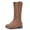 Brown, variant on IUV Cowgirl Boots Cowboy Boots for Girls Kids Toddler Fashion Western Boots Mid Calf Boots(Toddler/Little Kid)