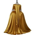 thumbnail image 4 of Regency Period Clothing Elegant Gold Ball Gown, 4 of 8