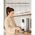 thumbnail image 3 of Waterdrop K19H Countertop Reverse Osmosis System, Instant Hot Water Dispenser, Reverse Osmosis Water Filter Countertop, 4 Temperature Options, 4 Stage, No Installation, 3:1 Pure to Drain,, 3 of 8
