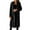 Black #804, variant on Bovemsi Trench Coats Long Winter For Women Double Breasted Classic Lapel Outerwear Casual Coat Windbreaker Solid Jackets Fall Winter Clothes S