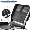 thumbnail image 4 of FORMRS Zipper Binder with Shoulder Strap 2-inch Ring 500 Sheet Capacity File Bag, Elegant Marble Pattern, 4 of 5