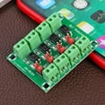 thumbnail image 1 of PC817 4 Way Optocoupler Isolation Board 3.6-30V Photoelectric Isolated Module, 1 of 7