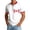 White, variant on Graphic T Shirt for Everyday Wear Men's Casual Tee with Canada Maple Leaf Print and Comfortable Blend