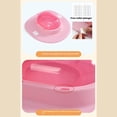 thumbnail image 4 of Methold Kit de entrenamiento para gatos reutilizable con tapa desmontable y ventosas de PP para la higiene del hogar. Sistemas de eliminación de arena para gatos amarillo, 4 of 6