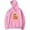 Pink, variant on Stephanie Soo Merch Rotten Mango Unisex Long-sleeved Casual Pullover Hoodie