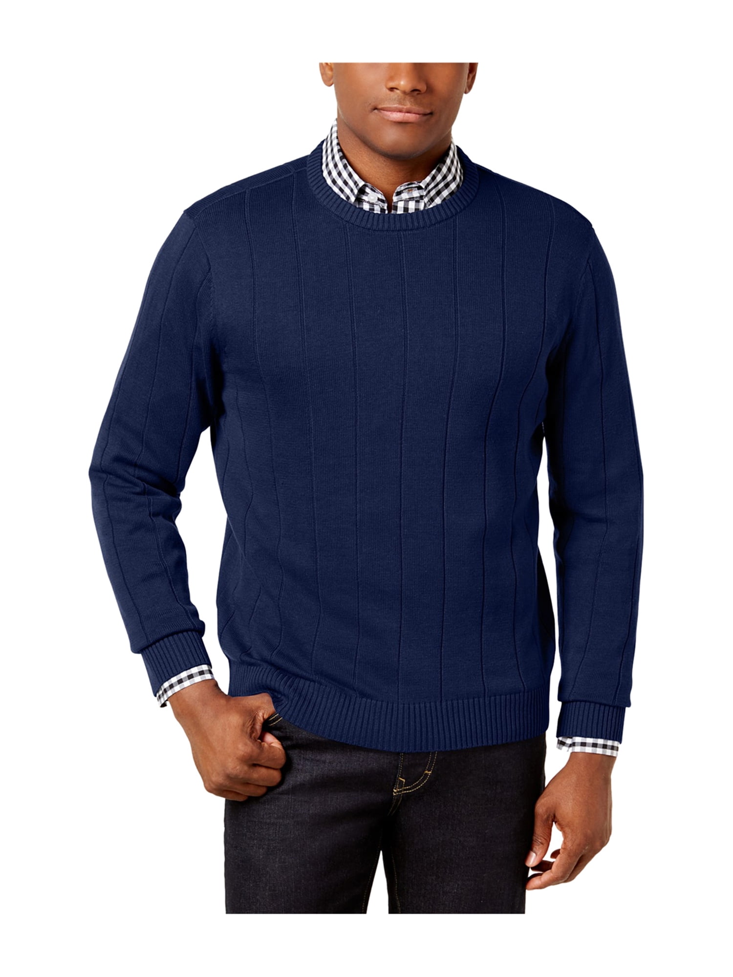 Club Room Mens Ribbed Knit Sweater - Walmart.com