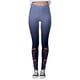 thumbnail image 3 of Gibobby Leggins Termicos Mujer Forro Polar Leggings casuales para mujer Leggings de entrenamiento Pantalones de bloque de color con estampado navideño Leggings elásticos (Azul, L), 3 of 5