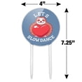 thumbnail image 2 of Acrylic Let's Slow Dance Sloth Heart Love Funny Humor Cake Topper Party Decoration for Wedding Anniversary Birthday Graduation, 2 of 7