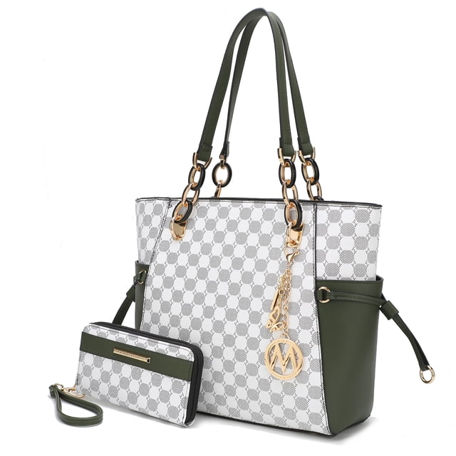 Bolso y cartera MKF Collection By Mia K. Xenia Tote Piel Vegana Estampado Circular