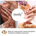 thumbnail image 2 of Juego de 64 piezas para anillos sueltos Omilly, ajustador de tamaño de anillos, 2 of 7