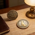 thumbnail image 4 of Commemorative Loyal Dog Adoption Keepsake Token With Velvet Bag, Collector Gift For Pet Owners, Tribute To Devotion And Memories, High Detail Craft, Unique Present For Adoption Anniversary, 4 of 7