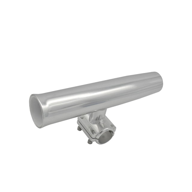 Riwesomey Soporte de aluminio para caña de pescar, soldadura plateada, suministros de Hardware para yates marinos, soporte, accesorios duraderos a prueba Bombillas para automóviles Riwesomey VI020430-00B