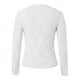 thumbnail image 5 of Blusa transparente de manga larga y cuello alto de malla para mujer - Top de encaje floral transparente - 95 % poliéster, 5 % spandex, S-XXL, 5 of 7