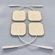 thumbnail image 5 of Reusable Tens Electrode Pads Replacement Massager Pads Self-Adhesive for Physiotherapy Body Therapy, 5 of 5