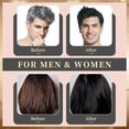 thumbnail image 3 of Dexe Black Hair Dye Shampoo Instant for Men Women, Black Hair Dye-Mild Plant Formula-Simple to Use-Lasts 30 Days 10-Bag/Box, 3 of 9