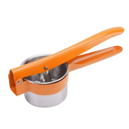 

Stainless Steel Potato Press Potato Masher With 3 Replaceable Fine Disks