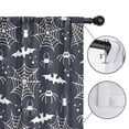 thumbnail image 4 of Blackout Kids Curtains,Spider Web Bats Halloween Pattern Childrens Insulated Curtains Set Of 2,Bedroom Essentials,Toddler Room Decor 42"x84", 4 of 5