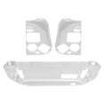 thumbnail image 5 of Funda para consola de juegos, carcasa protectora transparente con diseño con abertura resistente a caídas para Steam Deck, 5 of 5