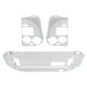thumbnail image 5 of Funda para consola de juegos, carcasa protectora transparente con diseño con abertura resistente a caídas para Steam Deck, 5 of 5