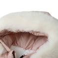 thumbnail image 3 of GYRATEDREAM Infant Toddler Boys Girls Snowsuit Newborn Winter Coat Warm Hooded Romper Jumpsuit Outwear Jacket for 9-12M Pink, 3 of 9