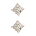 thumbnail image 3 of Kenally Funda de almohada tipo sobre, funda de almohada para esposa, funda de cojín trasero, funda de almohada corta de felpa, decoración hija a madre 2piezas, 3 of 6