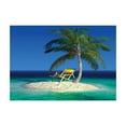 thumbnail image 1 of Ambesonne Seaside Jigsaw Puzzle, Chair Under a Palm Tree, Heirloom-Quality Fun Activity for Family Durable Cardboard, 1000 pcs, Green Blue Yellow, 1 of 2