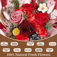 thumbnail image 5 of Emibele Preserved Flower Bouquet Gifts for Mom,Red Eteranl Roses Bouquets, Gifts for Her Women Wife Grandma on Valentines Mother's Day Birthday Anniversary, 5 of 9