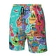 thumbnail image 4 of Balery Cartoon Map Of Europe Traje de Baño Estilo Hawaiano para Hombre, Shorts de Secado Rápido con Bolsillos-3X-Large, 4 of 6