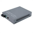 thumbnail image 3 of Fiber Transceiver, Excellent Fiber Media Converter Durable 2PCS AC100~250V  For IEEE802.3z/AB, 3 of 8