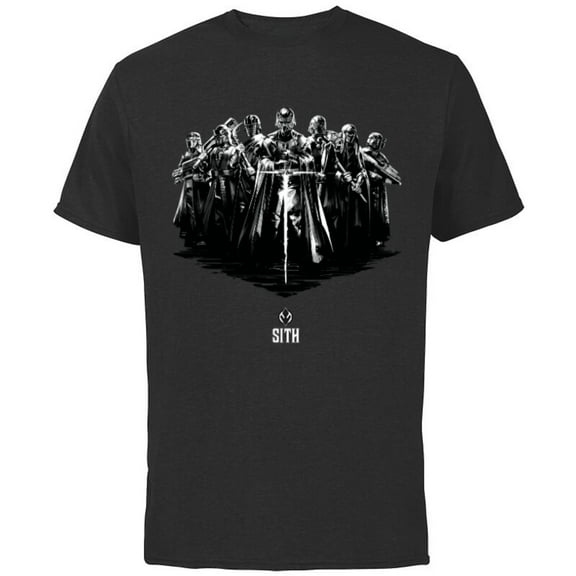 Star Wars: The Rise of Skywalker Kylo Ren Warriors - Short Sleeve Cotton T-Shirt for Adults - Customized-Black