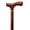 Natural, variant on Alex Orthopedic Wood Cane with Fritz Handle in Black Stain - Stylish Walking Stick for Men, Women and Seniors - Cut to Size, Supports Up to 250lbs