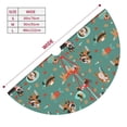 thumbnail image 3 of Lsque Veterinary Clinics Print Christmas Tree Skirt, Tree Skirt with Ties or Velcro, Perfect for Holiday Decorations, Halloween, and New Year-36", 3 of 7