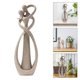 thumbnail image 2 of Romantics Kiss Couple Statue Elegant Polyresin Lover Figurine for Bedroom or Office Desktop Bookshelves Decors Ornament, 2 of 4