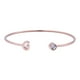 thumbnail image 1 of Pulsera Mujer Inicial Letra LuckyLy, Acero Inoxidable y Zirconia Cúbica, Modelo Sonia rosa UNITALLA, 1 of 8