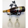 thumbnail image 2 of Village Wrought Iron WR-WM-157-XXS Grapevine Wine Rack - Wall Mount Extra Extra Small, 2 of 3