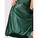 thumbnail image 5 of Disfraz de navidad Allegra K chaqueta de Bombardero de lentejuelas con Cremallera Y Manga Larga Recortada verde Oscuro L, 5 of 6