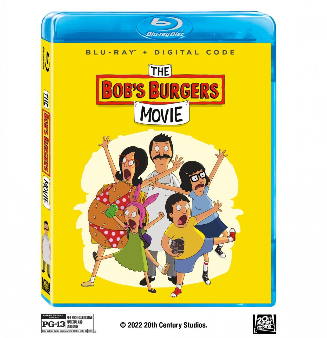 Disney The Bob's Burger Movie (Blu-Ray + Digital Code)