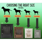 New Age Pet ECOFLEX® InnPlace Dog Crate & End Table, Indoor Furniture Style Pet Kennel