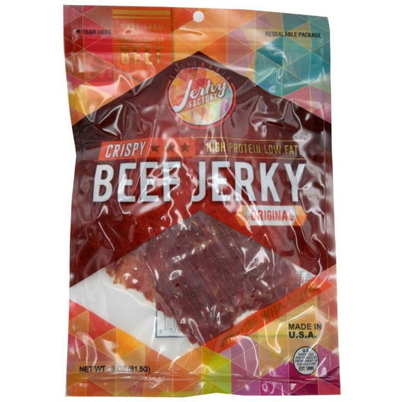 Ca. Jerky Factory Crispy Beef Jerky Orig