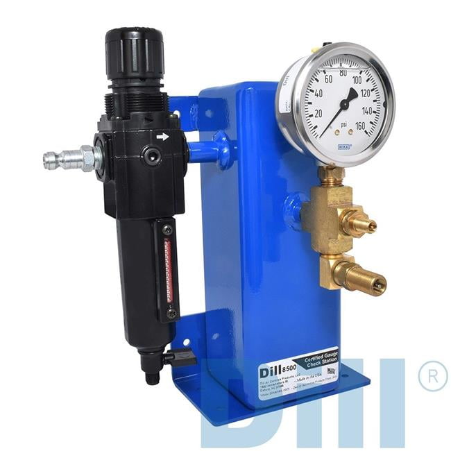 Dill Air Controls 21 x 11 in. Air Dill Gauge Check Station