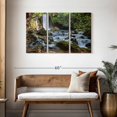 thumbnail image 3 of Elephant Stock Banias Waterfalls Wall Art - Horizontal Multi Panel Canvas - Living Room Wall Decor - Nature Multi Panel - White And Green Decor - 45" x 28", 3 of 8