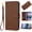 Brown, variant on Flip Folio Wallet Case For Google Pixel 10 Pro XL, Lychee Grain Patterned PU Leather RFID Blocking Cover with Credit Card Holder, Magnetic Clasp Kickstand Business Style with Lanyard, Purple